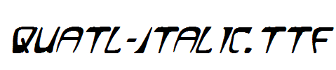 Quatl-Italic.ttf