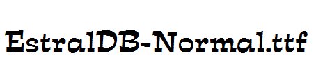 EstralDB-Normal.ttf