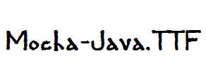 Mocha-Java.ttf