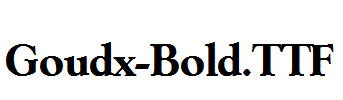 Goudx-Bold.ttf