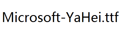 Microsoft-YaHei.ttf