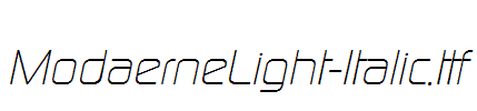 ModaerneLight-Italic.ttf