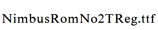 NimbusRomNo2TReg.ttf