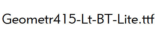 Geometr415-Lt-BT-Lite.ttf