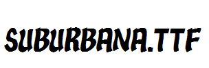 Suburbana.ttf