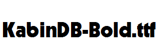 KabinDB-Bold.ttf