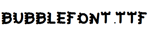 bubblefont.ttf