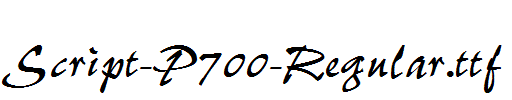 Script-P700-Regular.ttf