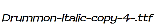 Drummon-Italic-copy-4-.ttf