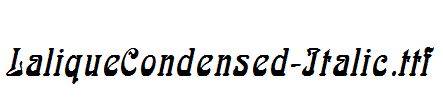 LaliqueCondensed-Italic.ttf