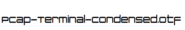 PCap-Terminal-Condensed.otf