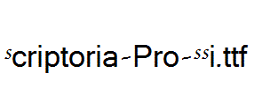 Scriptoria-Pro-SSi.ttf