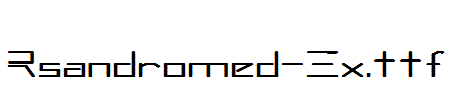 Rsandromed-Ex.ttf