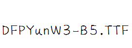 DFPYunW3-B5.ttf