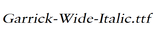 Garrick-Wide-Italic.ttf