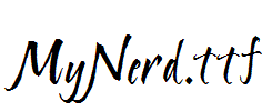 My-Nerd.ttf