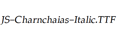 JS-Charnchaias-Italic.ttf