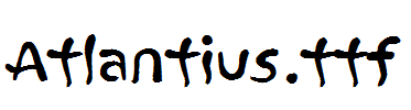 Atlantius.ttf