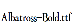 Albatross-Bold.ttf