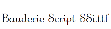 Bauderie-Script-SSi.ttf