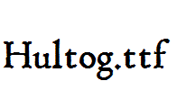 Hultog.ttf