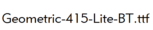 Geometric-415-Lite-BT.ttf