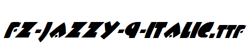 FZ-JAZZY-9-ITALIC.ttf