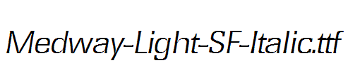 Medway-Light-SF-Italic.ttf