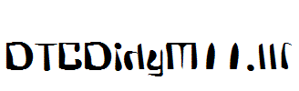 DTCDirtyM11.ttf