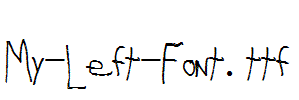 My-Left-Font.ttf