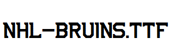 NHL-Bruins.ttf