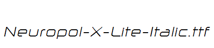 Neuropol-X-Lite-Italic.ttf