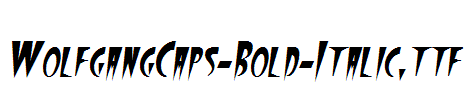 WolfgangCaps-Bold-Italic.ttf