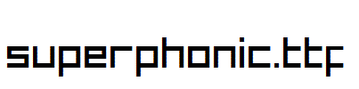 superphonic.ttf