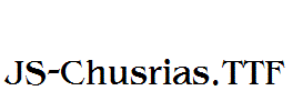 JS-Chusrias.ttf