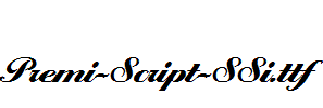 Premi-Script-SSi.ttf