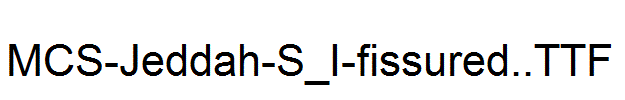 MCS-Jeddah-S_I-fissured..ttf