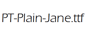 PT-Plain-Jane.ttf