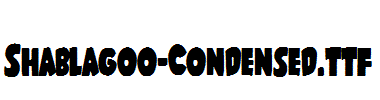 Shablagoo-Condensed.ttf