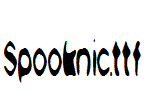 Spooknic.ttf