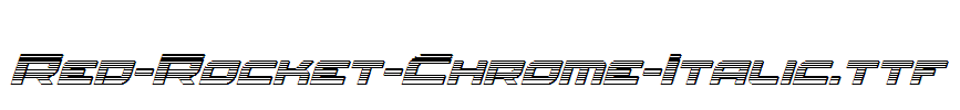 Red-Rocket-Chrome-Italic.ttf