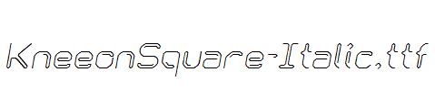 KneeonSquare-Italic.ttf