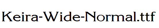 Keira-Wide-Normal.ttf
