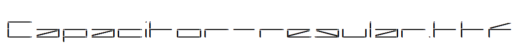 Capacitor-regular.ttf