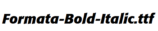 Formata-Bold-Italic.ttf