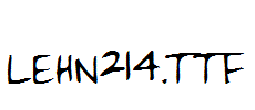 LEHN214.ttf