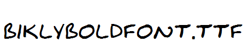 BiklyBoldFont.ttf