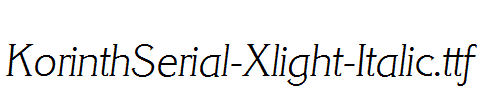 KorinthSerial-Xlight-Italic.ttf