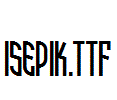 Isepik.ttf