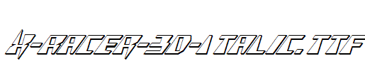 X-Racer-3D-Italic.ttf